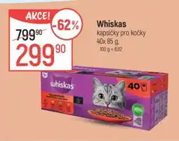 Globus Whiskas kapsičky pro kočky nabídka