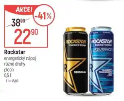 Globus Rockstar energetický nápoj nabídka