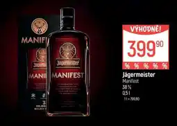 Globus Jägermeister Manifest nabídka