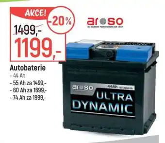 Globus Autobaterie 44 Ah nabídka