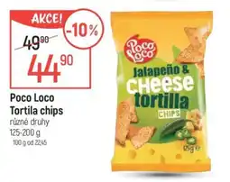 Globus Poco Loco Tortila chips nabídka