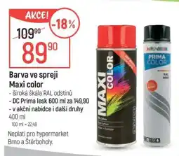 Globus Barva ve spreji Maxi color nabídka