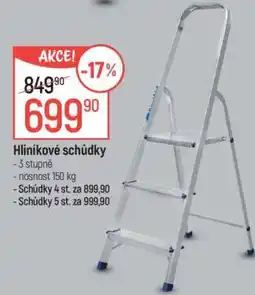 Globus Hliníkové schůdky nabídka