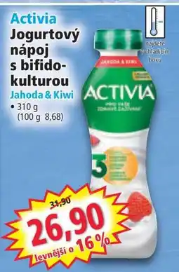 Norma Activia Jogurtový nápoj s bifidokulturou Jahoda & Kiwi nabídka