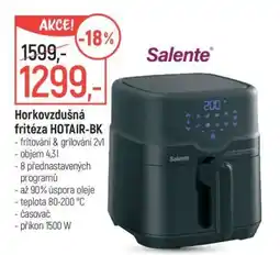 Globus Horkovzdušná fritéza HOTAIR-BK nabídka