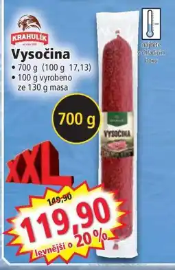 Norma Vysočina nabídka