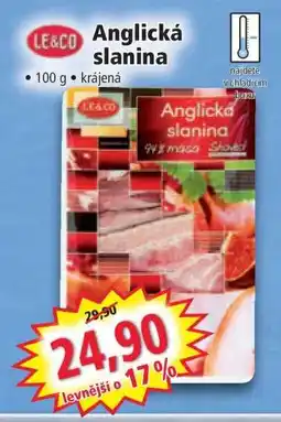 Norma Anglická slanina nabídka