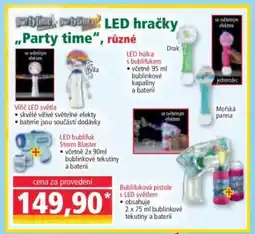 Norma LED hračky „Party time“, různé nabídka