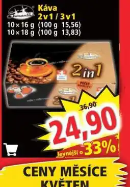 Norma Káva 2v1 / 3v1 nabídka