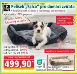 Norma Pelišek „Falco“ pro domácí zvířata nabídka