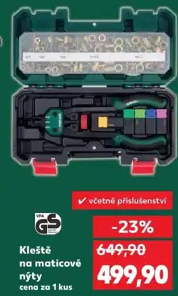 Kaufland Kleště na maticové nýty nabídka