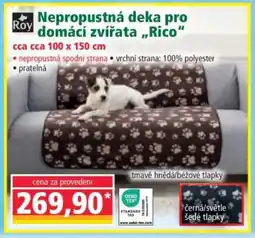 Norma Nepropustná deka pro domácí zvířata „Rico“ nabídka