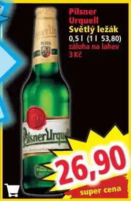 Norma Pilsner Urquell nabídka
