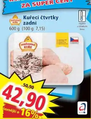 Norma Kuřecí čtvrtky zadní nabídka