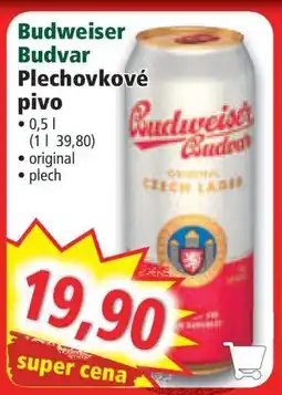 Norma Budweiser Budvar Plechovkové pivo nabídka