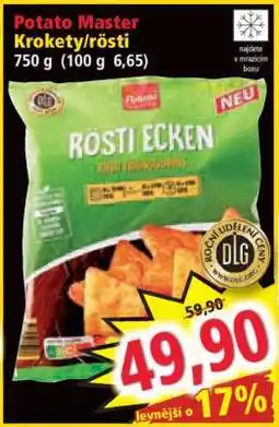 Norma Potato Master Kroketty/rösti nabídka