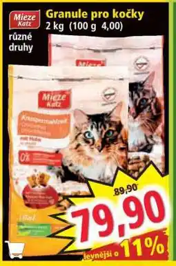 Norma Granule pro kočky nabídka