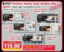 Norma Těsnění, háčky, nýty, drobné díly apod nabídka