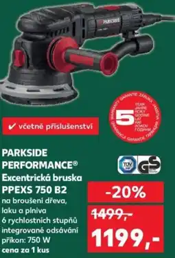 Kaufland Excentrická bruska PPEXS 750 B2 nabídka