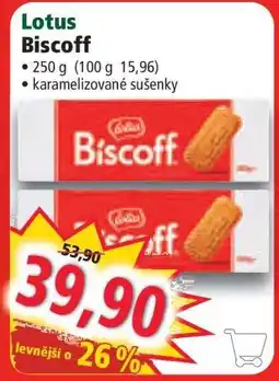 Norma Lotus Biscoff nabídka