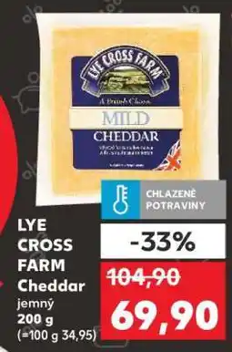 Kaufland LYE CROSS FARM Cheddar jemný nabídka
