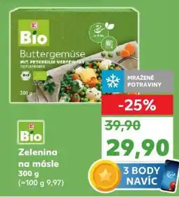 Kaufland Bio Zelenina na másle nabídka