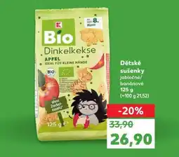 Kaufland Dětské sušenky jablečné/banánové nabídka
