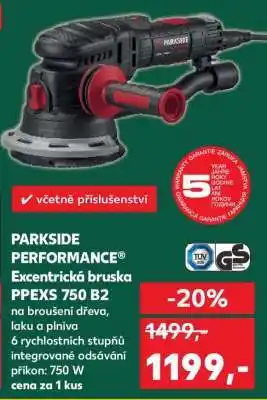 Kaufland PARKSIDE PERFORMANCE Excentrická bruska PPEXS 750 B2 nabídka