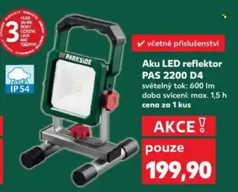 Kaufland Aku LED reflektor PAS 2200 D4 nabídka