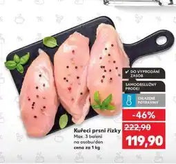 Kaufland Kuřecí prsí řízky nabídka
