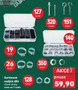 Kaufland Sortiment malých dílů nabídka