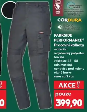 Kaufland Pracovní kalhoty nabídka