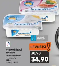Kaufland JAROMĚŘICKÉ Tradiční pomazánkové nabídka