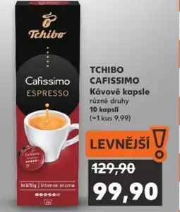 Kaufland TCHIBO CAFISSIMO Kávové kapsle nabídka