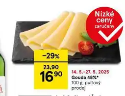 Tesco Gouda 48% nabídka