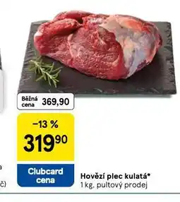 Tesco Hovězí plec kulatá nabídka