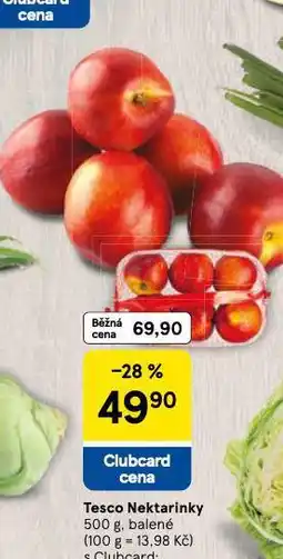Tesco Nektarinky nabídka