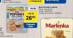 Tesco Bona vita mini topinky nabídka