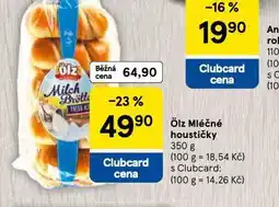 Tesco Ölz mléčné houstičky nabídka