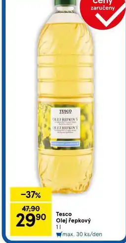 Tesco Olej řepkový nabídka