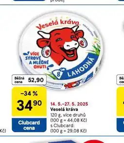 Tesco Veselá kráva nabídka
