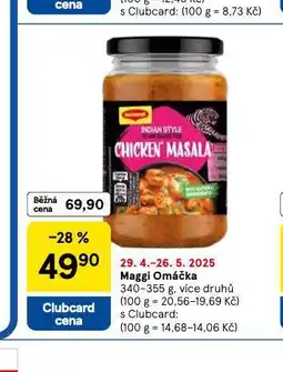 Tesco Maggi omáčka nabídka