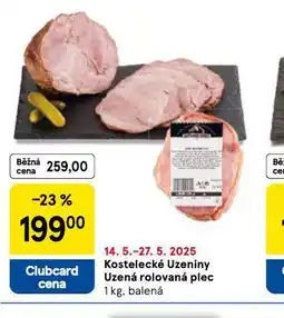 Tesco Uzená rolovaná plec nabídka