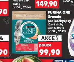 Kaufland Purina one granule pro psy nabídka