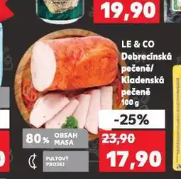 Kaufland Debrecínská pečeně nabídka