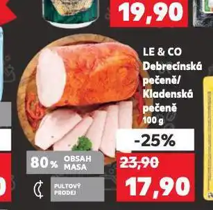 Kaufland Debrecínská pečeně nabídka