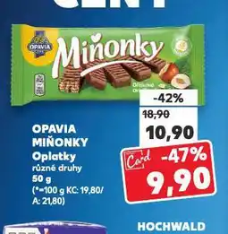 Kaufland Opavia miňonky nabídka
