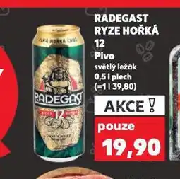Kaufland Pivo radegast nabídka
