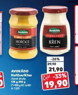 Kaufland Avokádo křen nabídka