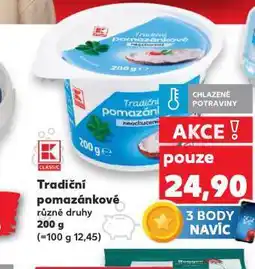 Kaufland Tradiční pomazánkové nabídka